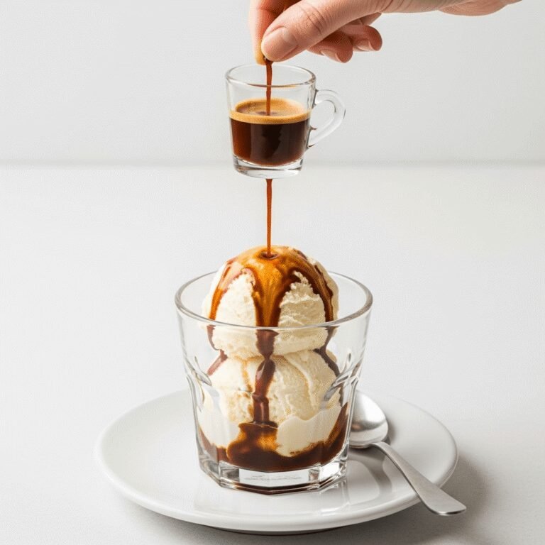 Classic Affogato Recipe (Easy Italian Coffee Dessert in 2 Minutes!)