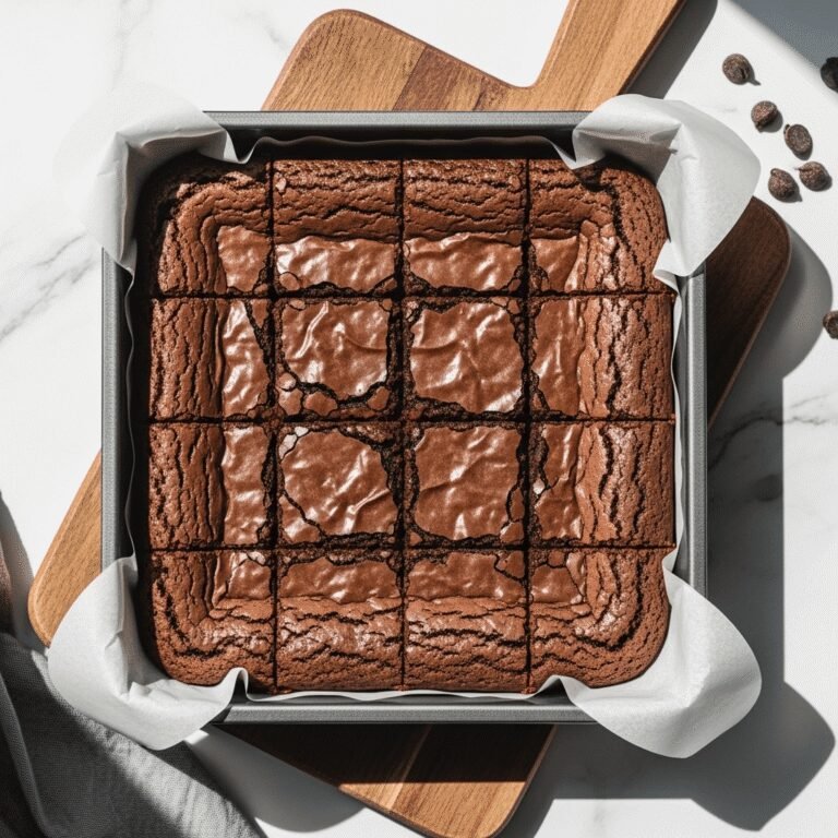 The Ultimate Fudgy Brownies Recipe – Rich, Chewy & Irresistible!