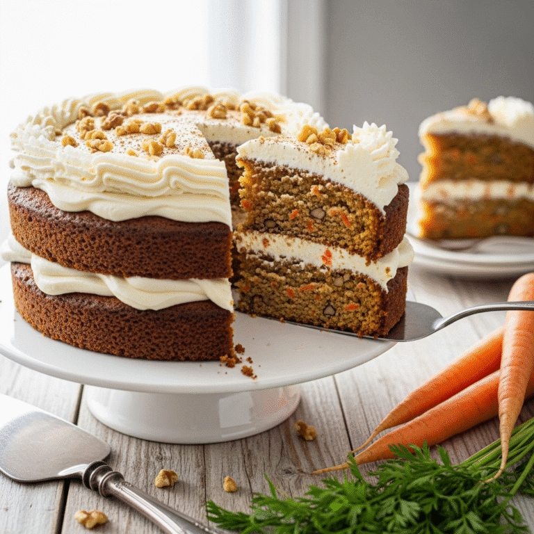 The Ultimate Moist Carrot Cake Recipe – With Cream Cheese Frosting!