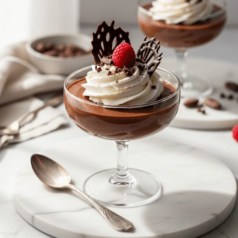 Easy French Chocolate Mousse – Rich, Creamy & Restaurant-Quality