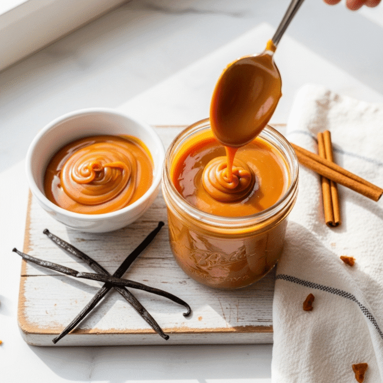 Homemade Dulce de Leche Recipe – Silky, Sweet, and Irresistibly Delicious