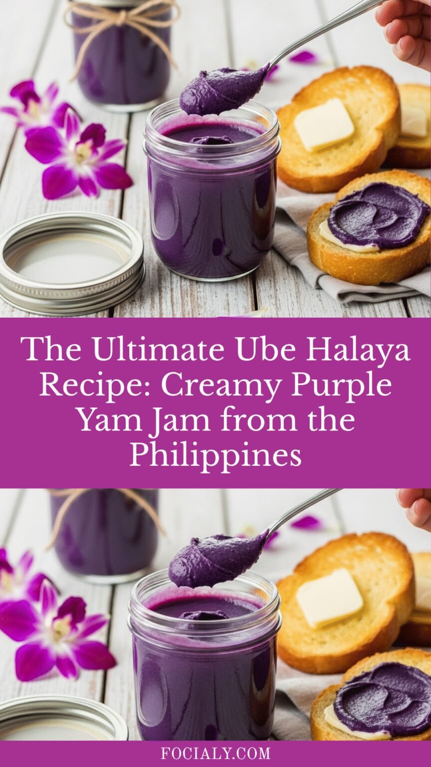 Halayan The Ultimate Ube Halaya Recipe: Creamy Purple Yam Jam from the Philippines