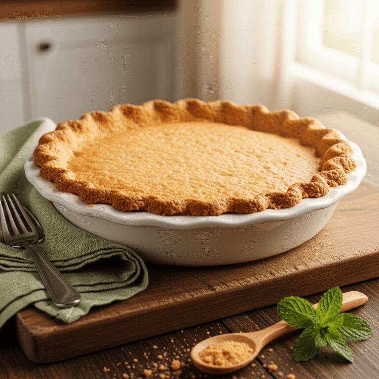 The Best Homemade Graham Cracker Crust Recipe (So Easy & No-Bake!)