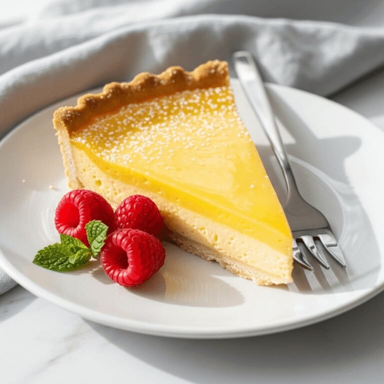 The Best Classic Lemon Tart Recipe – Silky, Tangy & Simply Divine