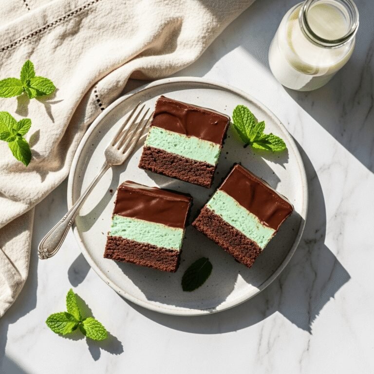 The Ultimate Mint Brownies Recipe: Fudgy, Fresh & Irresistible