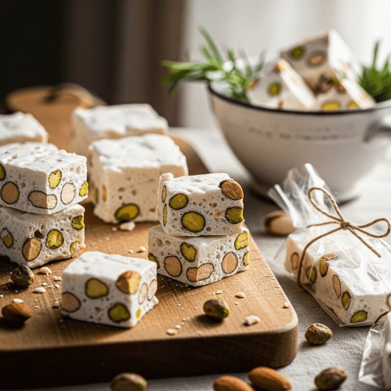 Homemade Nougat Recipe: Soft, Chewy & Absolutely Irresistible!