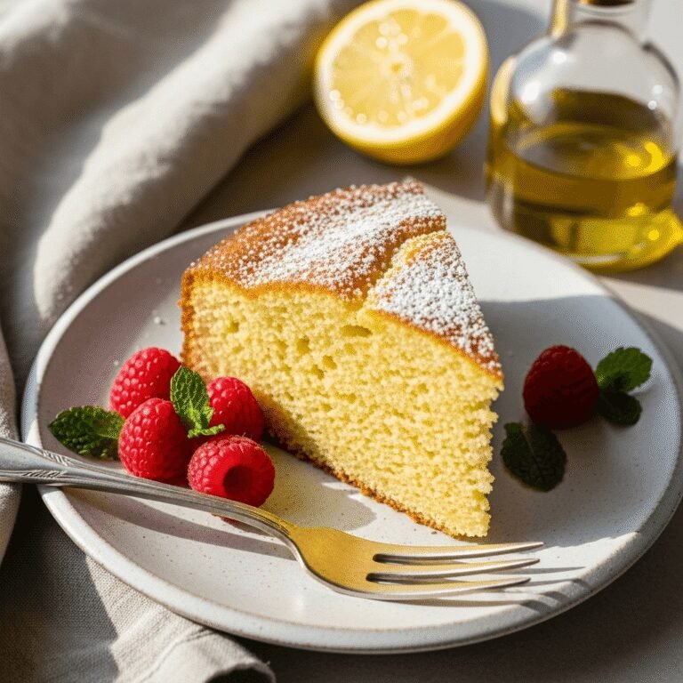 The Best Olive Oil Cake Recipe – Moist, Citrusy & Incredibly Easy!