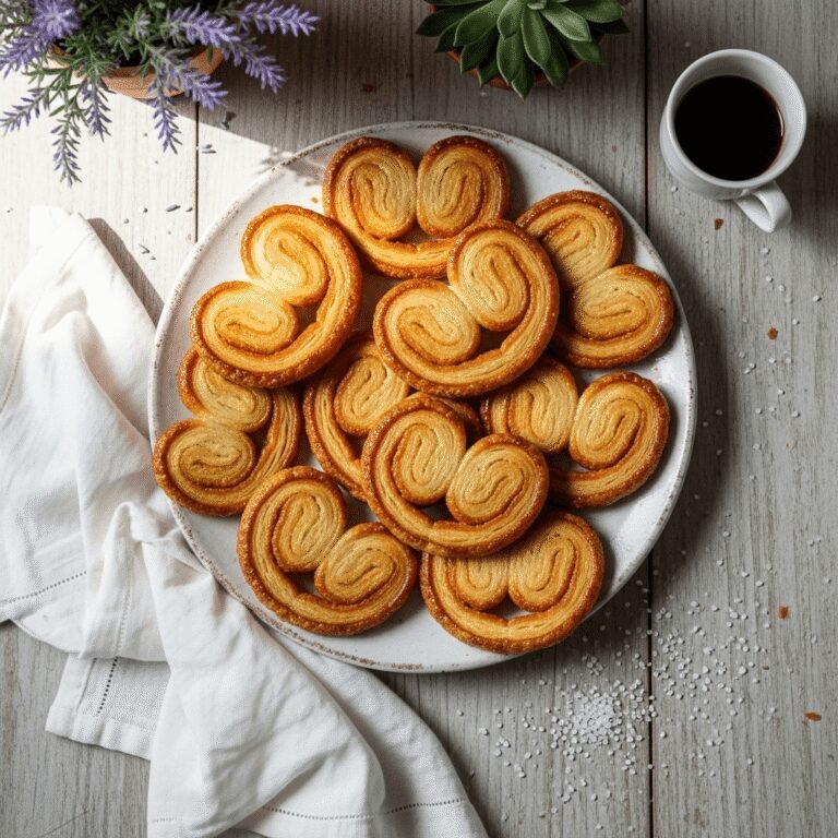 Perfect Palmiers Recipe – Easy French Butter Cookies (Elephant Ears)