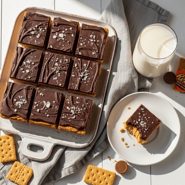 No-Bake Peanut Butter Bars (Just Like Grandma’s Secret Recipe!)