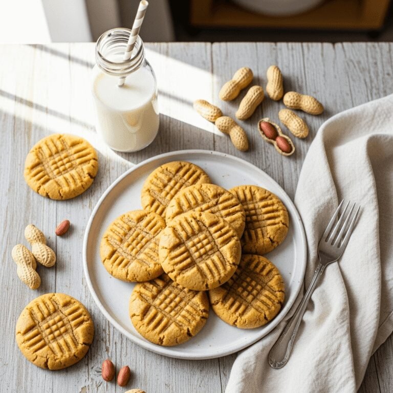 The Best Peanut Butter Cookies Recipe (Soft, Chewy & Irresistible!)