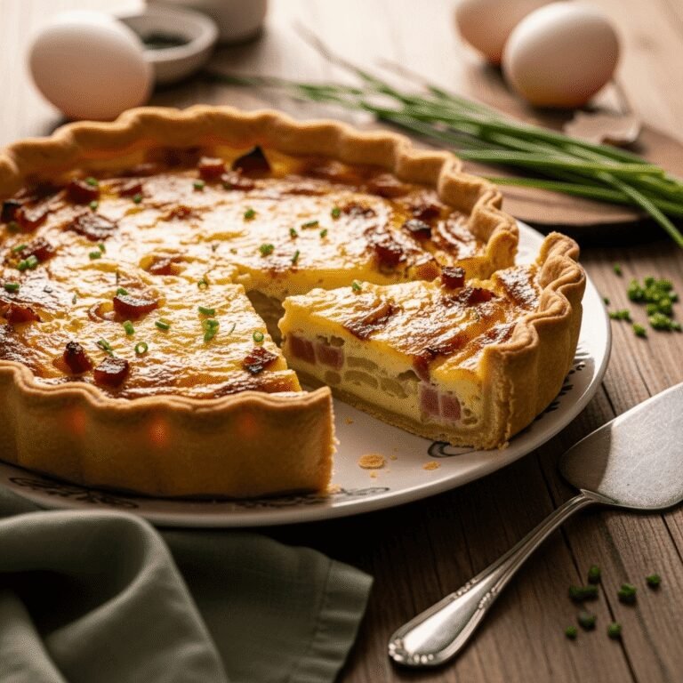 Classic French Quiche Recipe – Buttery, Custardy, and Perfect Every Time!