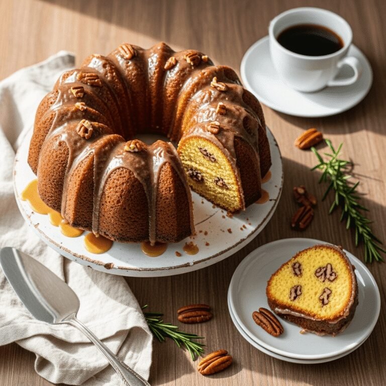 The Ultimate Rum Cake Recipe: Moist, Buttery, and Soaked in Heaven