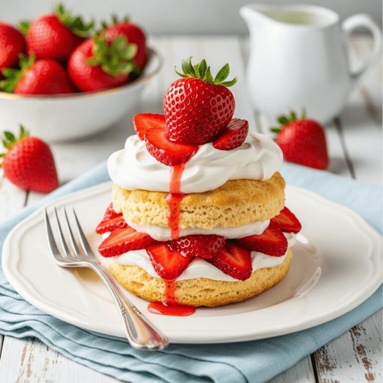Homemade Strawberry Shortcake – Classic, Fresh & Simply Perfect