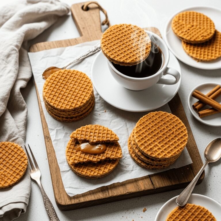 Homemade Stroopwafel Recipe: The Ultimate Dutch Caramel Waffle Cookie