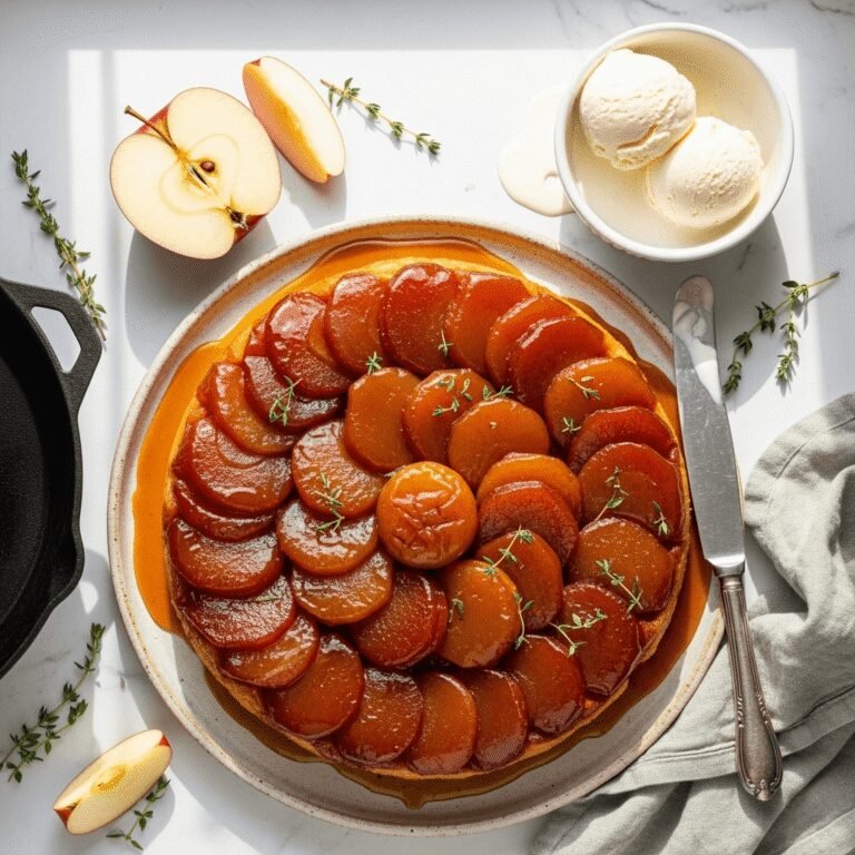 The Ultimate Tarte Tatin Recipe: Classic French Caramelized Apple Upside-Down Tart