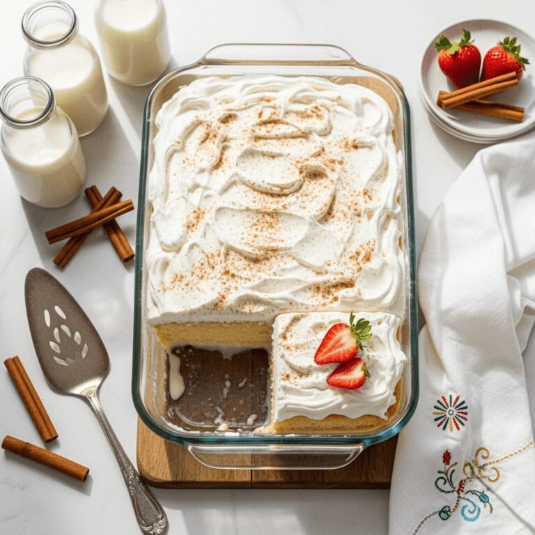 Authentic Tres Leches Cake Recipe: Ultra-Moist Latin Dessert Perfection