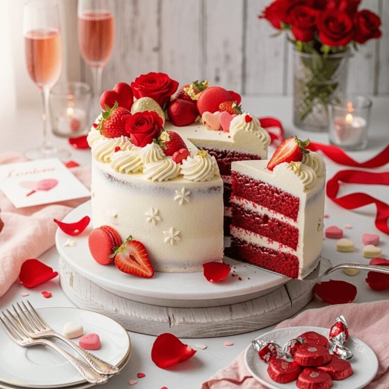 Easy Valentine’s Day Cake Recipe (Perfect Heart-Shaped Dessert!)