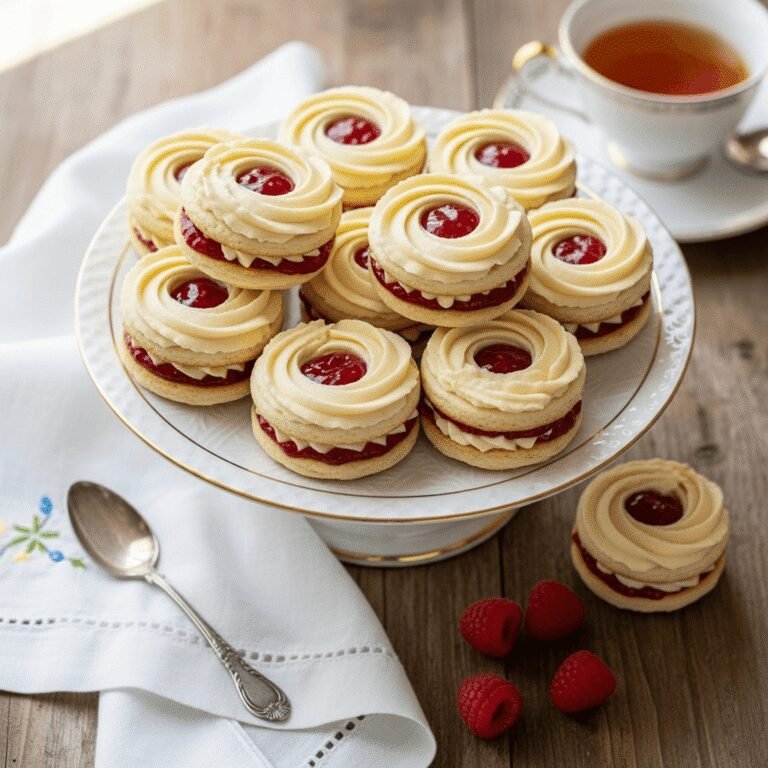The Ultimate Viennese Whirls Recipe: Buttery, Melt-in-Your-Mouth British Biscuits
