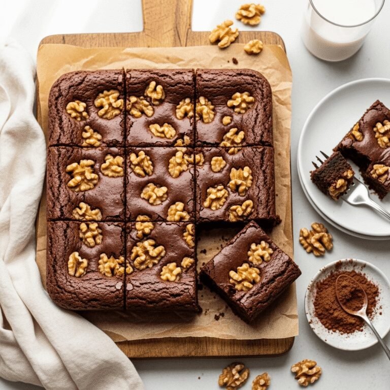 The Ultimate Fudgy Walnut Brownies Recipe (Best Ever!)