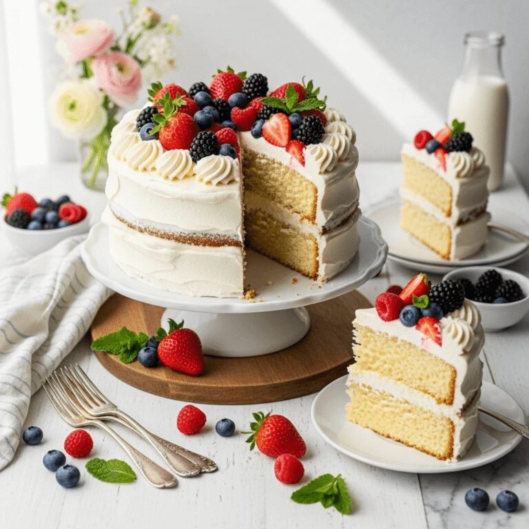 Easy Whipped Cream Cake Recipe (Incredibly Moist & Light!)