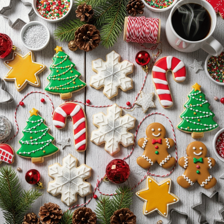 Classic Christmas Sugar Cookies Recipe – Soft, Buttery & Perfect for Decorating