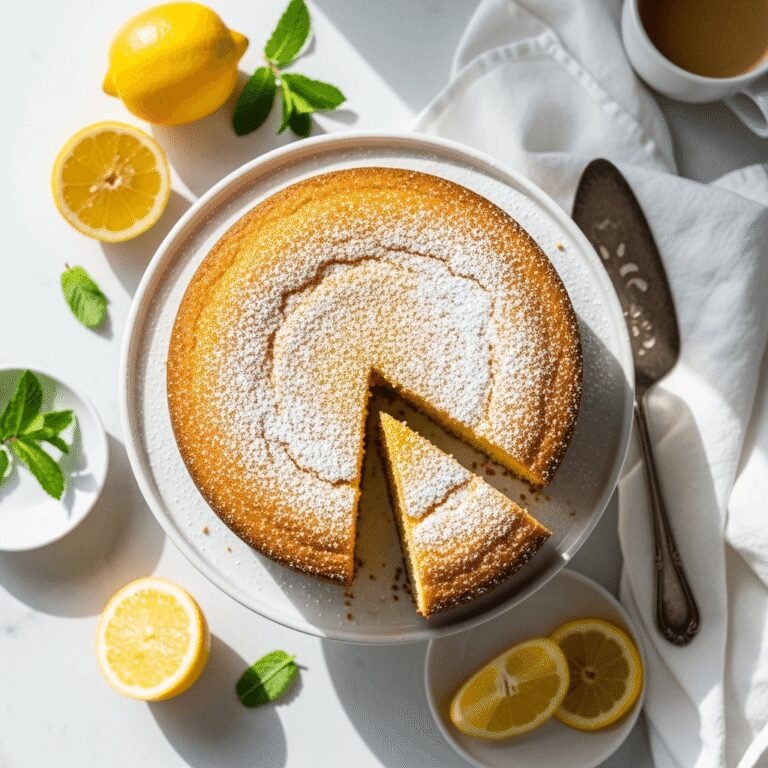 The Best Easy Yogurt Cake Recipe (Moist, Fluffy & Perfectly Sweet!)