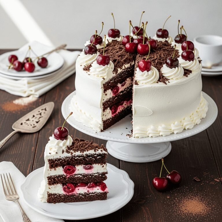 Black Forest Cake Recipe – Decadent Chocolate Cherry Layer Cake