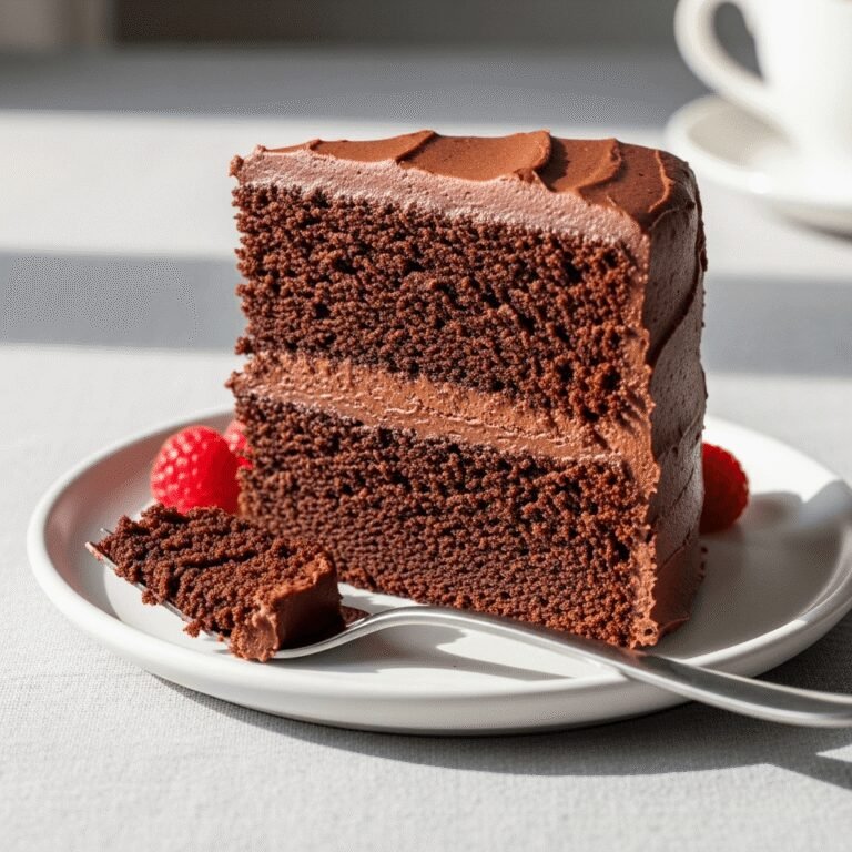 The Ultimate Chocolate Cake Recipe – Rich, Moist & Perfectly Decadent