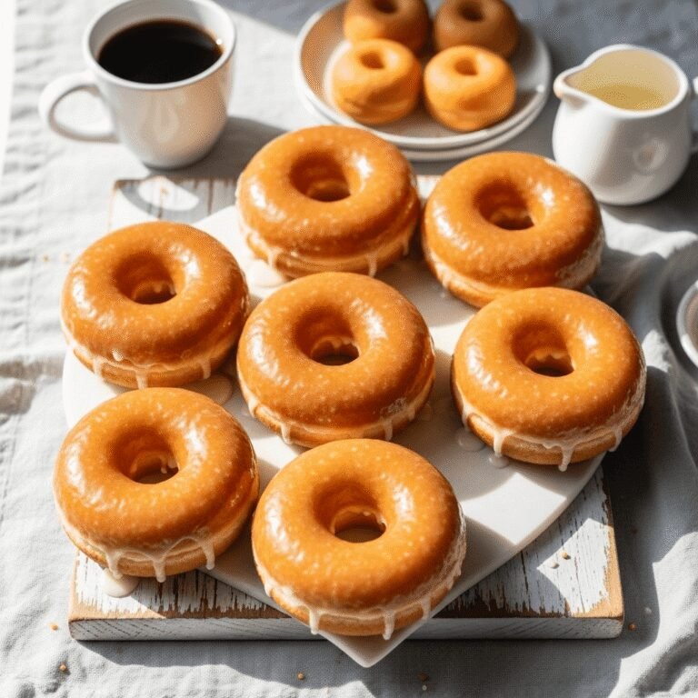 Homemade Glazed Donuts Recipe: Fluffy, Golden, and Irresistibly Delicious