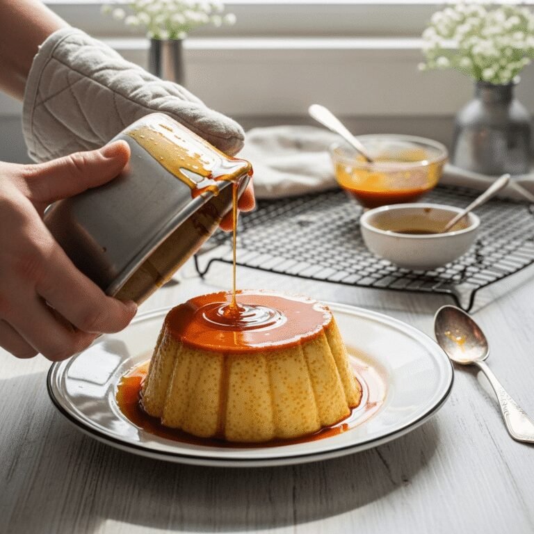 Perfect Creamy Flan Recipe – Classic Caramel Custard Dessert!