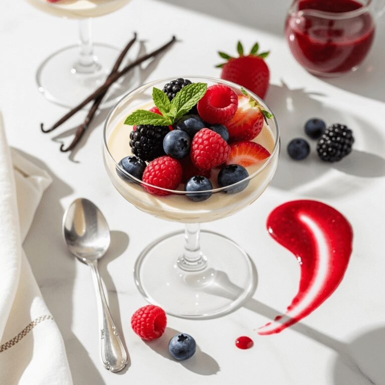 Classic Panna Cotta Recipe – Silky, Elegant & Easy Italian Dessert
