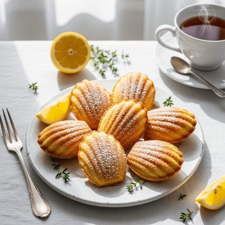 Perfect French Madeleines Recipe: Buttery, Shell-Shaped Tea Cakes