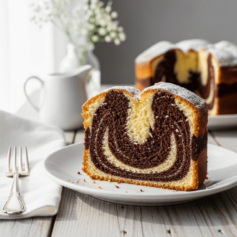 The Perfect Marble Cake Recipe – Moist, Beautiful & Absolutely Delicious!