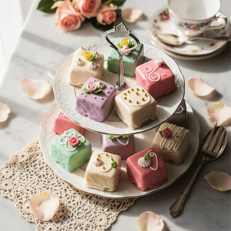 Elegant Petit Four Recipe: Classic French Bite-Sized Cakes