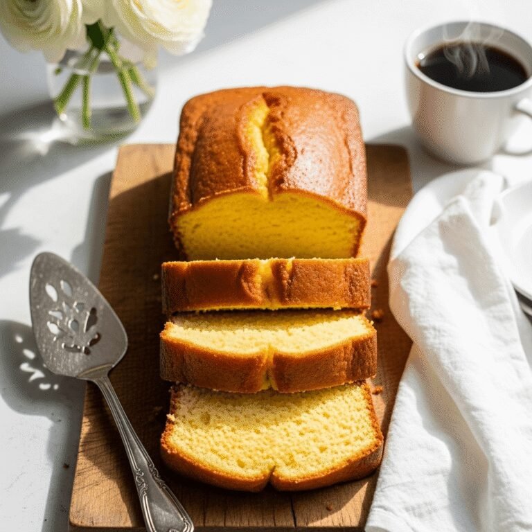 The Ultimate Classic Pound Cake Recipe – Rich, Buttery & Perfect Every Time