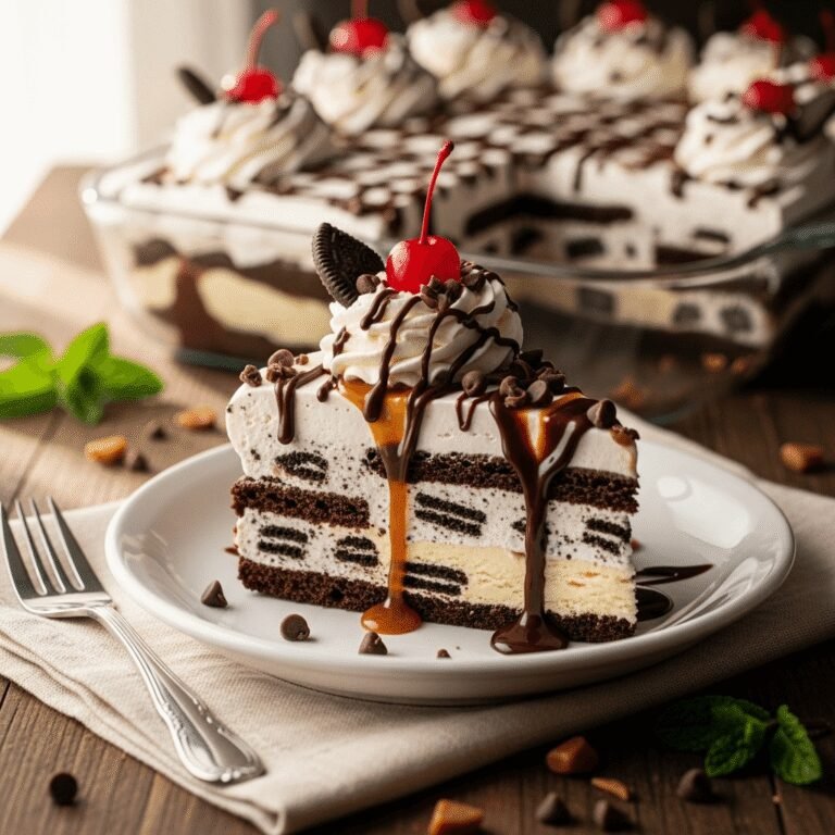 The Ultimate Ice Cream Sandwich Cake Recipe – Easy No-Bake Dessert