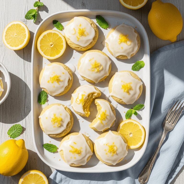 The Best Lemon Cookies Recipe – Soft, Tangy & Irresistibly Delicious!
