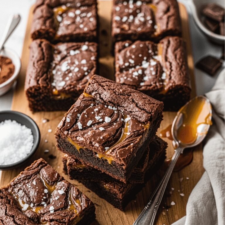 The Ultimate Salted Caramel Brownies Recipe: Fudgy, Gooey Perfection