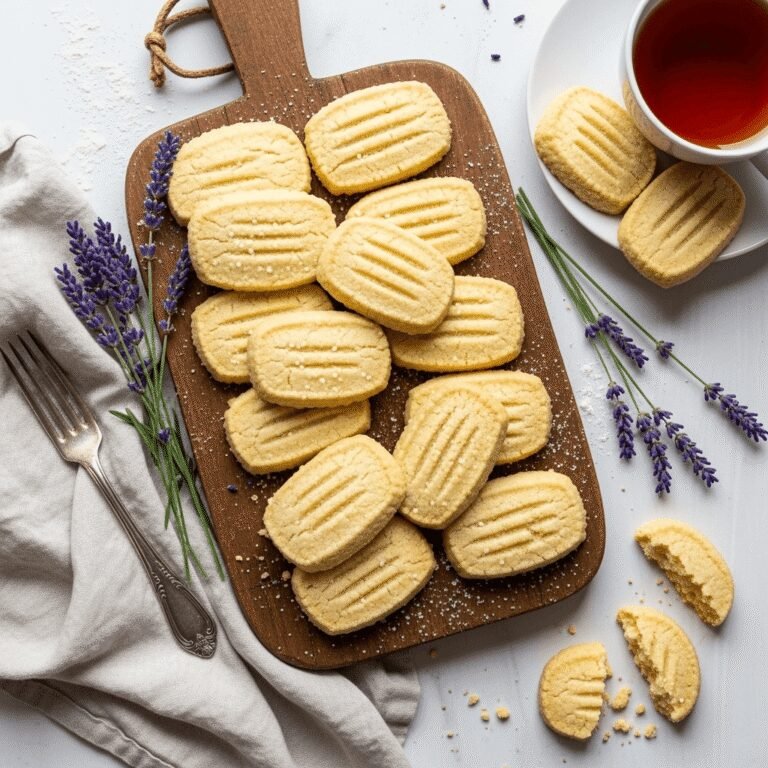 Buttery Shortbread Cookies Recipe (Classic Scottish Style)