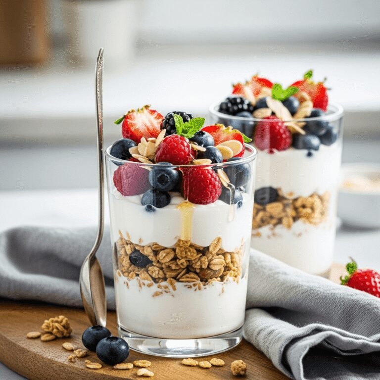 The Ultimate Yogurt Parfait Recipe – Easy, Healthy & Customizable!