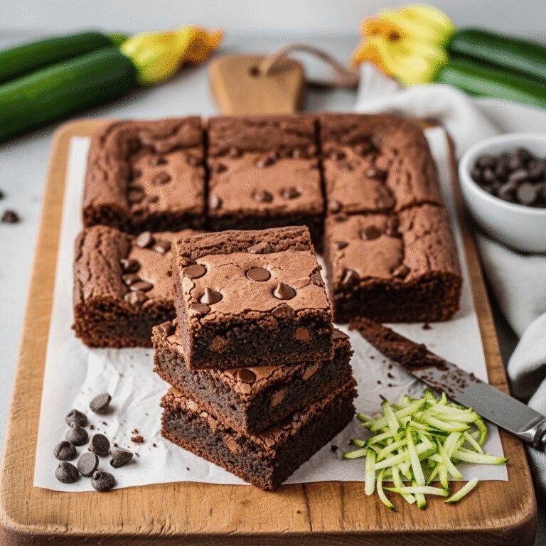 Zucchini Brownies Recipe: The Secret to Moist, Fudgy Brownies with Hidden Veggies
