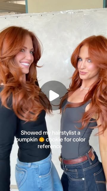 Ginger spice fall hair color 2026