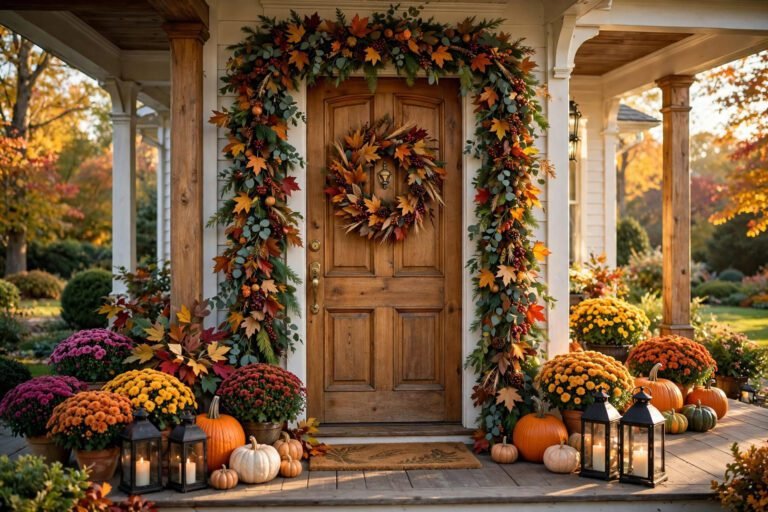 20 Fall Door Decor Ideas for the Prettiest Entryway