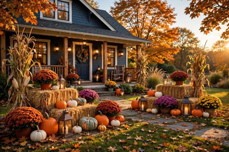 20 Fall Yard Decor Ideas for Major Curb Appeal