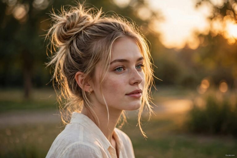 20 effortless bun hairstyle ideas featured image