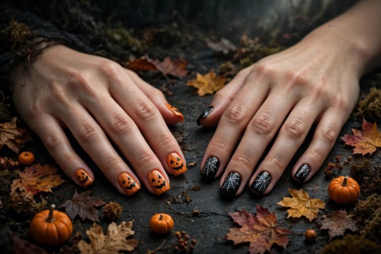 20 Halloween Nails Square Ideas That Are Scary-Cute for 2026