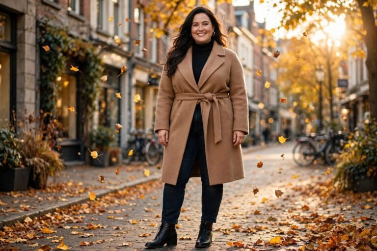 20 Plus Size Fall Outfits for Women That Are Chic and Flattering